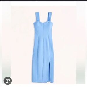 Abercrombie midi corset dress.